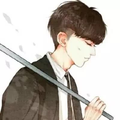 超帅气 性冷淡风男生头像:我还要遇见几个你,才可以不