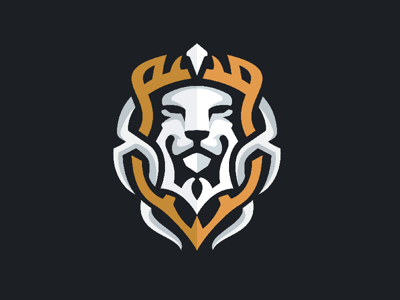 高贵狮子logo设计