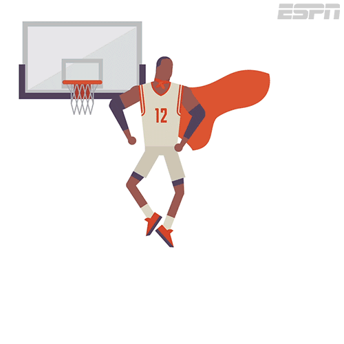 ESPN十大NBA球星动态插画
