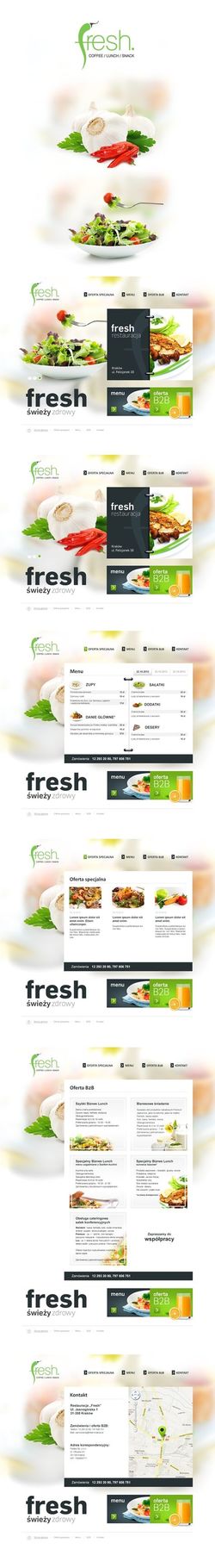 新鲜蔬菜网页设计