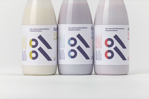 Cheburashkini Brothers牛奶制品包装设计－15