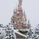 雪中的辛德瑞拉城堡