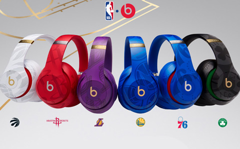Beats发布NBA球队联名款，为你的球队挺声表态！