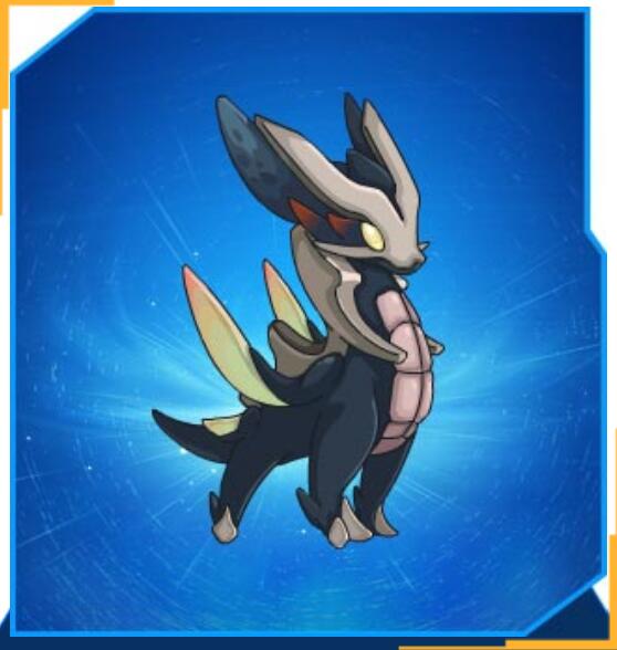 帕罗是帕罗狄亚的初级形态,这时候的帕罗还是一只非常可爱的小青龙