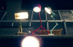 华为P30动画广告《暗夜追光》，一起进入“追捕”现场