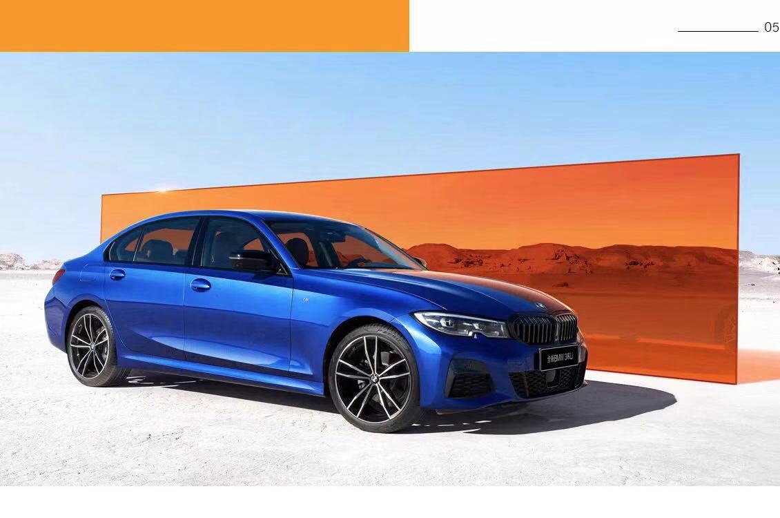 BMW 全新3系主视觉与美图拍摄KV展示