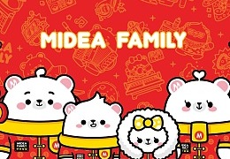Midea Family Q版形象设计