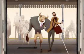 英国交通运输部暖心动画：你不文明的样子，像极了禽兽