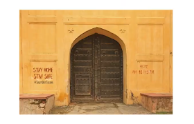 这是一支防疫图片快闪广告！“印度之门”