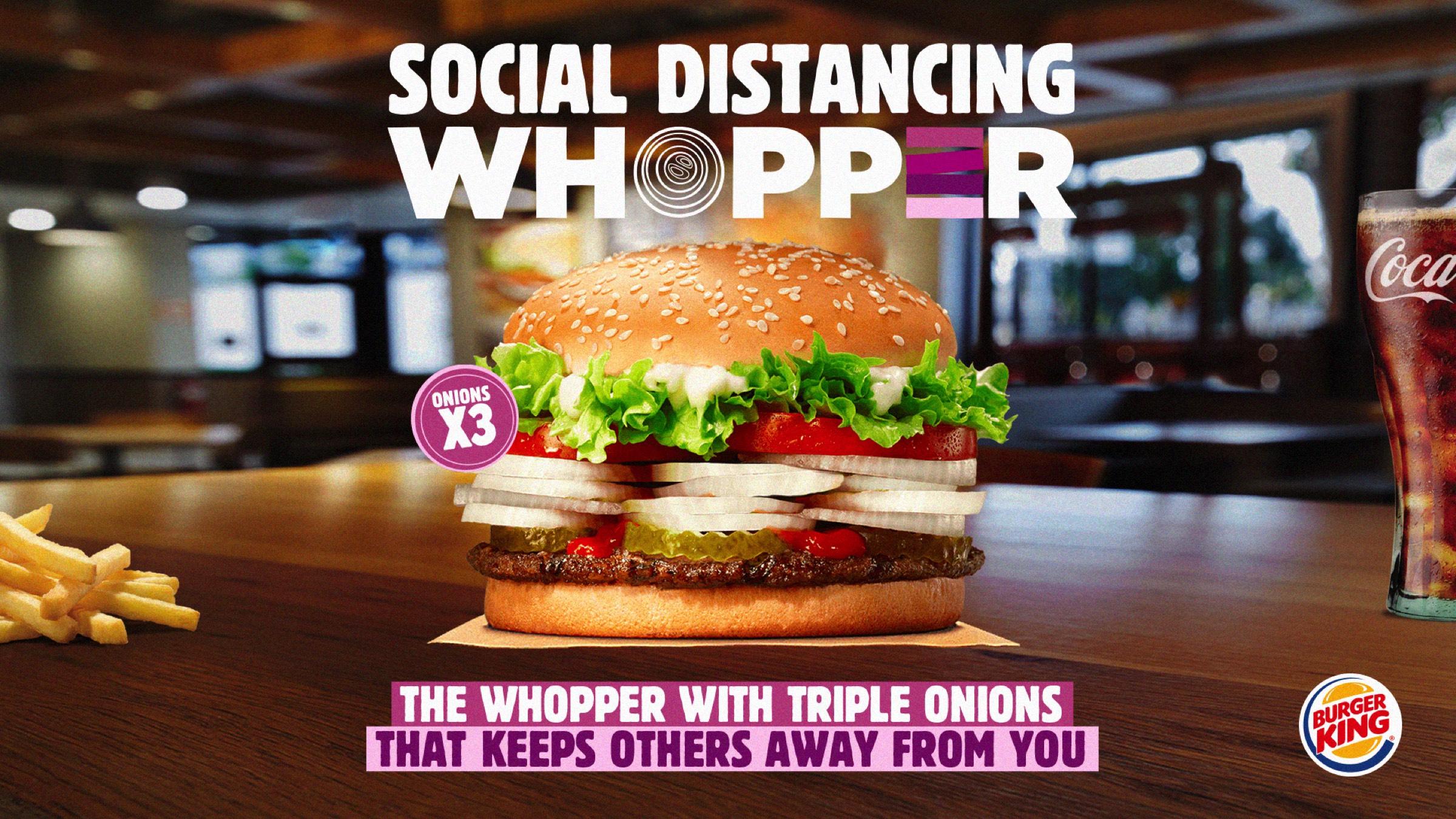 Burger King: The Social Distancing Whopper