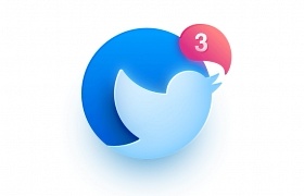 Twitter圆形LOGO设计