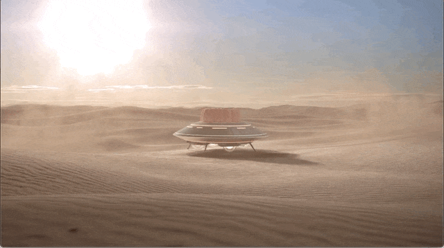 良品铺子沙漠“UFO月饼”，守护敦煌色彩