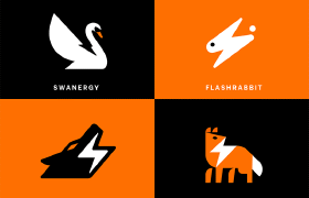 动物图形logo设计